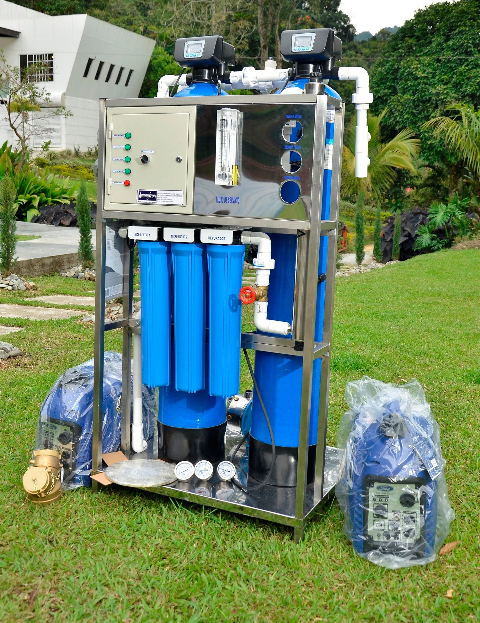 Sistema de filtración y tratamiento de agua