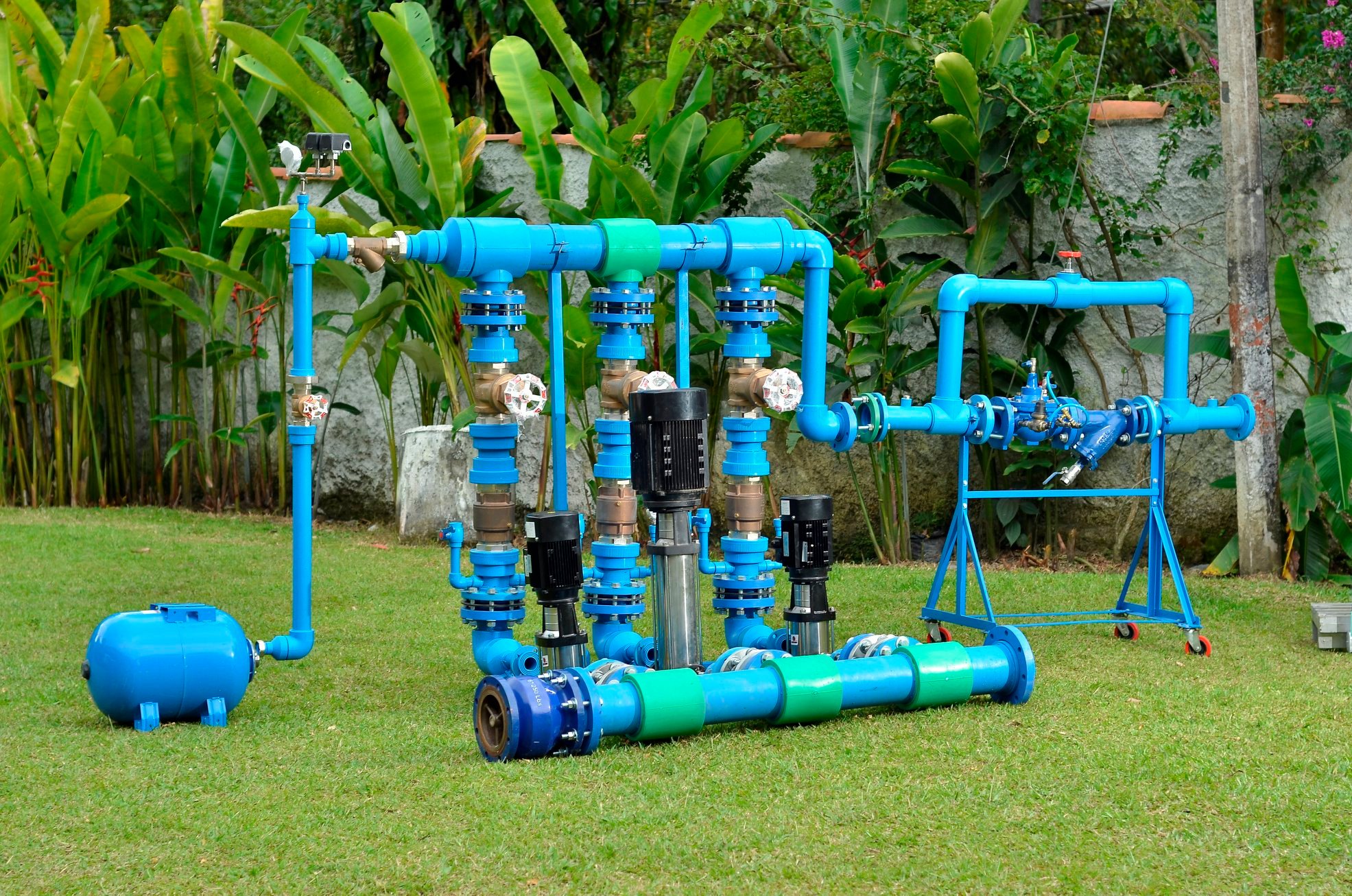 Instalación hidráulica industrial Districel